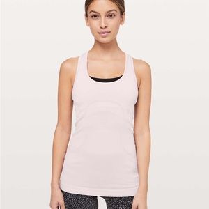Porcelain pink lululemon swiftly tech size 4